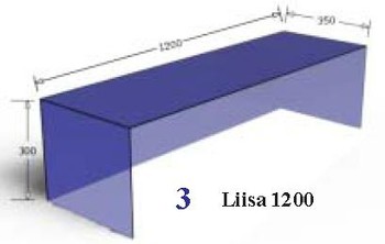 Tarjoilutaso LOTA 800,  1200, 1600 kuva